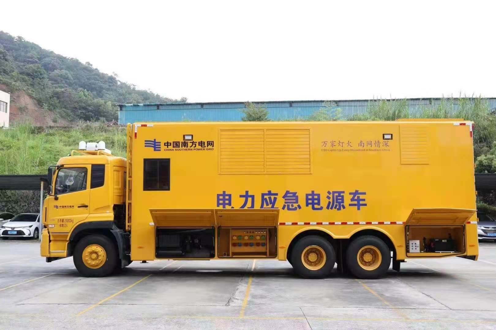 磐石安康大型柴油发电机发电车UPS电源出租租赁